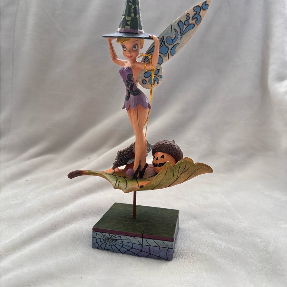 Jim Shore DISNEY TRADITIONS "Pixie-Be-Witched" Tinkerbell Halloween 4008071 NIOB